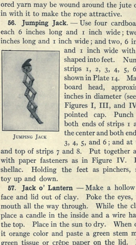 An illustration from Purposeful handwork, 1922, leaf 68