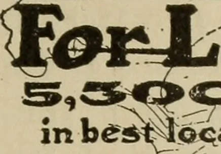 An illustration from Pushing your business, a text-book of advertising, giving practical advice on advertising, for banks, trust companies, investment brokers, real estate dealers, 1909, leaf 138
