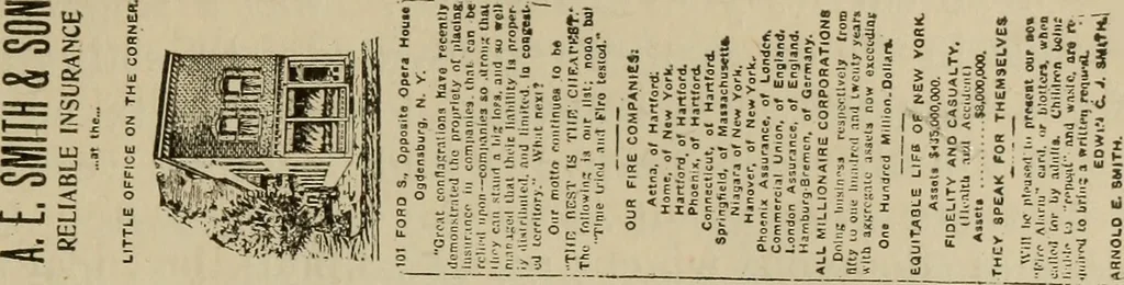 An illustration from Pushing your business, a text-book of advertising, giving practical advice on advertising, for banks, trust companies, investment brokers, real estate dealers, 1909, leaf 160