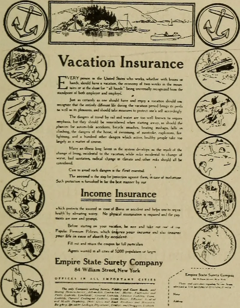 An illustration from Pushing your business, a text-book of advertising, giving practical advice on advertising, for banks, trust companies, investment brokers, real estate dealers, 1909, leaf 162