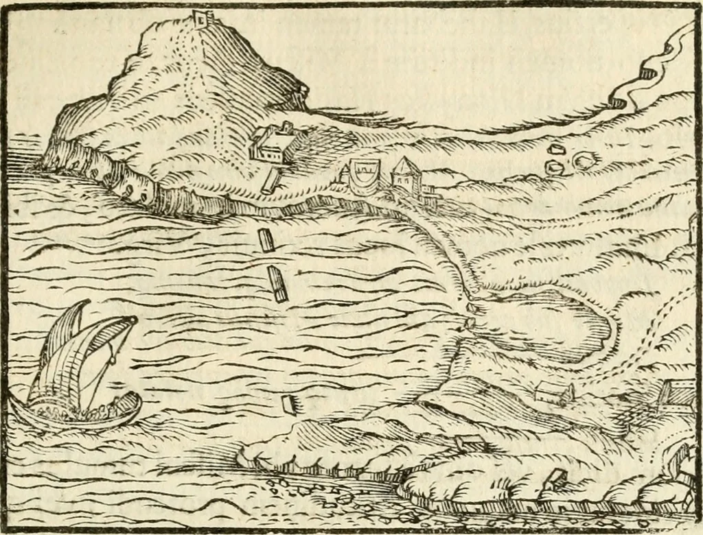 An illustration from Puteolana historia, 1604, leaf 146