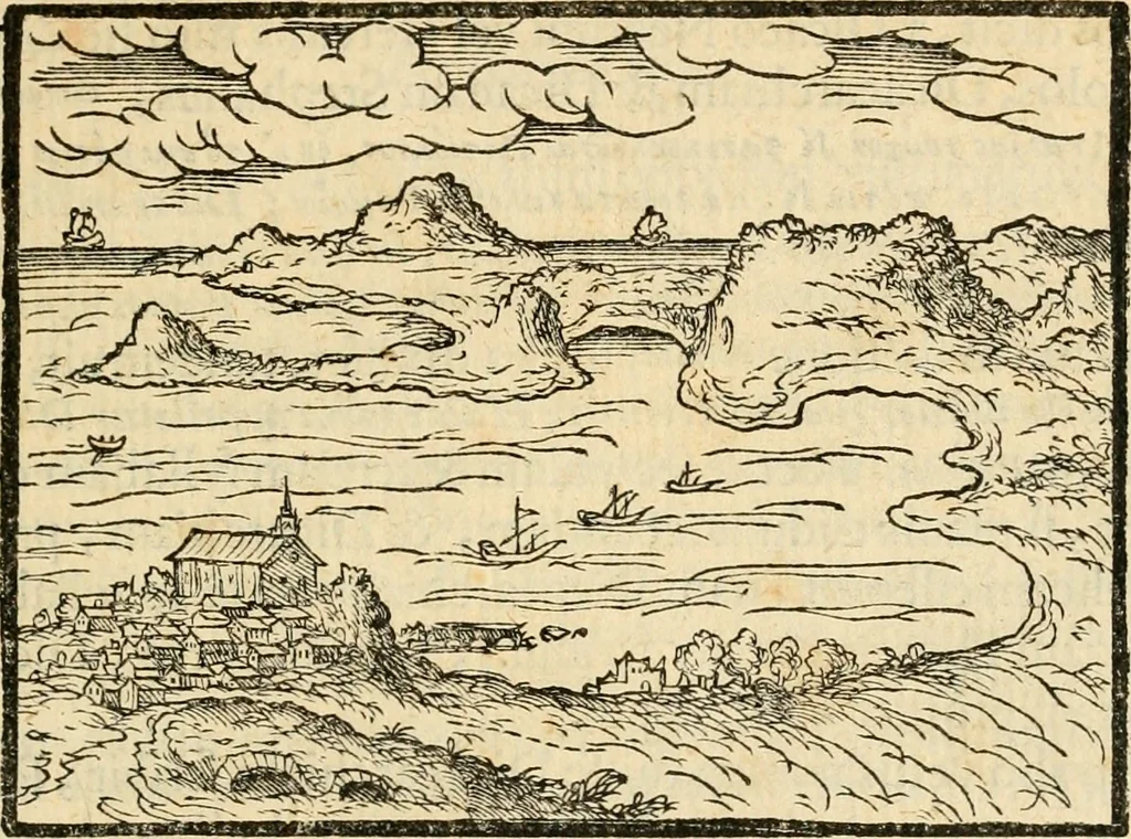 An illustration from Puteolana historia, 1604, leaf 20