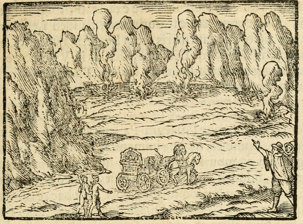 An illustration from Puteolana historia, 1604, leaf 68
