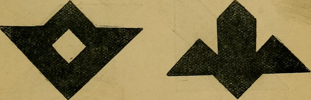 An illustration from Puzzles old and new, 1893, leaf 102