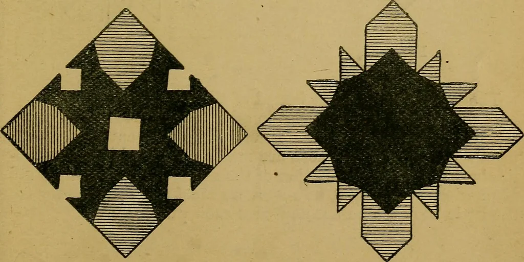 An illustration from Puzzles old and new, 1893, leaf 112