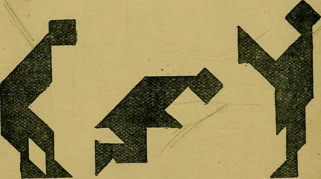 An illustration from Puzzles old and new, 1893, leaf 119