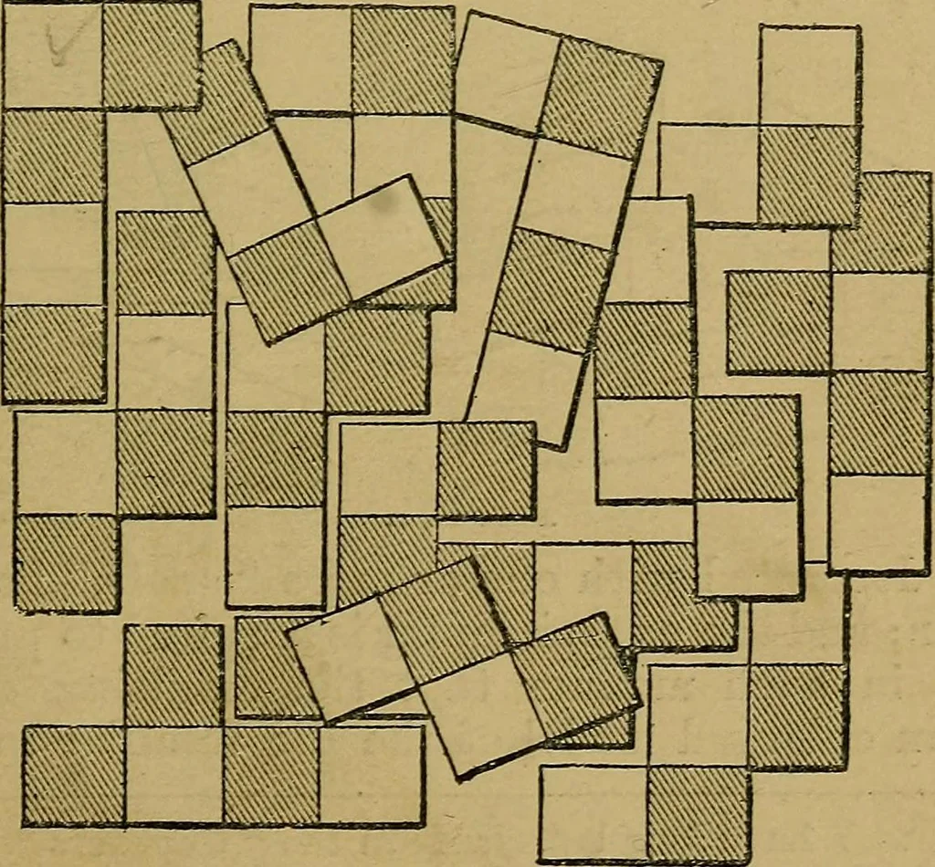 An illustration from Puzzles old and new, 1893, leaf 120