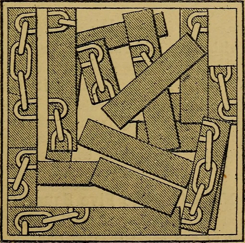 An illustration from Puzzles old and new, 1893, leaf 122