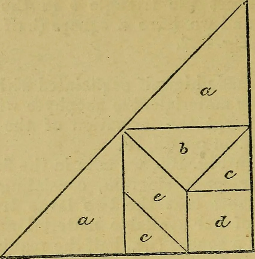An illustration from Puzzles old and new, 1893, leaf 135