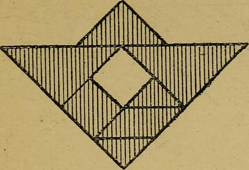 An illustration from Puzzles old and new, 1893, leaf 136