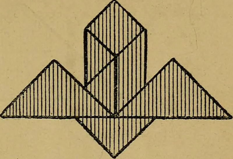 An illustration from Puzzles old and new, 1893, leaf 136