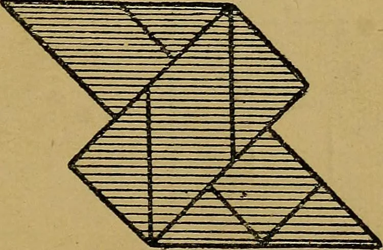 An illustration from Puzzles old and new, 1893, leaf 136