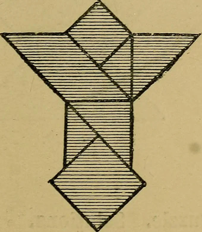 An illustration from Puzzles old and new, 1893, leaf 138