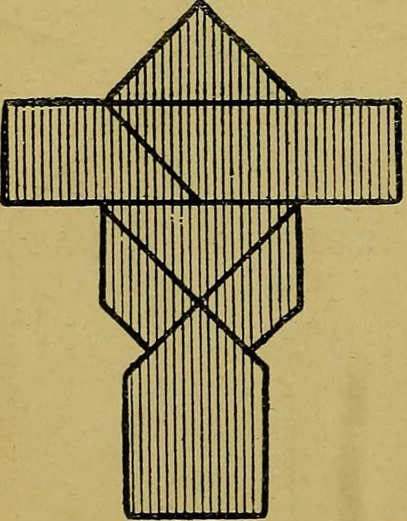 An illustration from Puzzles old and new, 1893, leaf 139