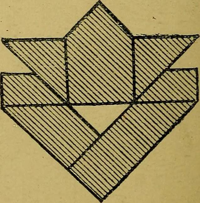 An illustration from Puzzles old and new, 1893, leaf 139
