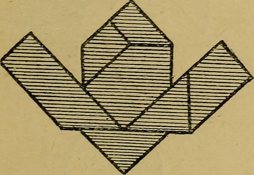 An illustration from Puzzles old and new, 1893, leaf 140