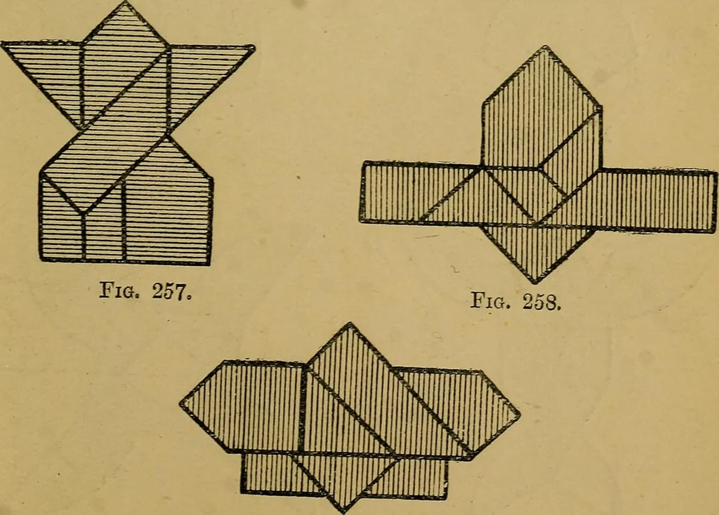 An illustration from Puzzles old and new, 1893, leaf 140