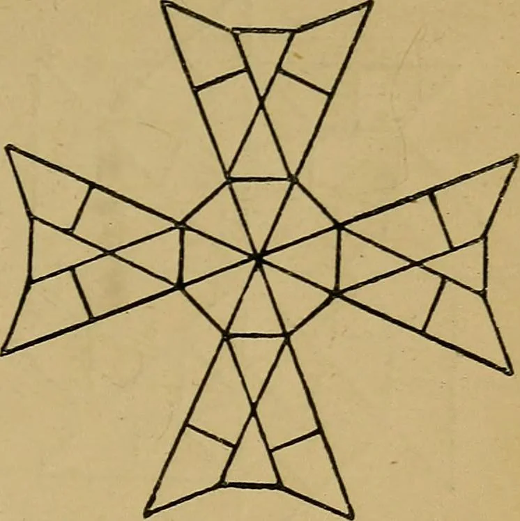An illustration from Puzzles old and new, 1893, leaf 144