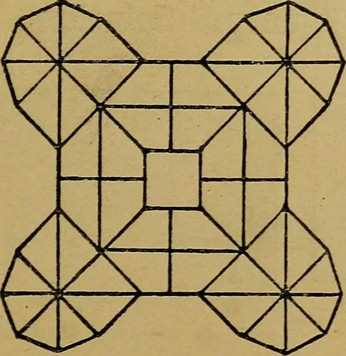 An illustration from Puzzles old and new, 1893, leaf 144