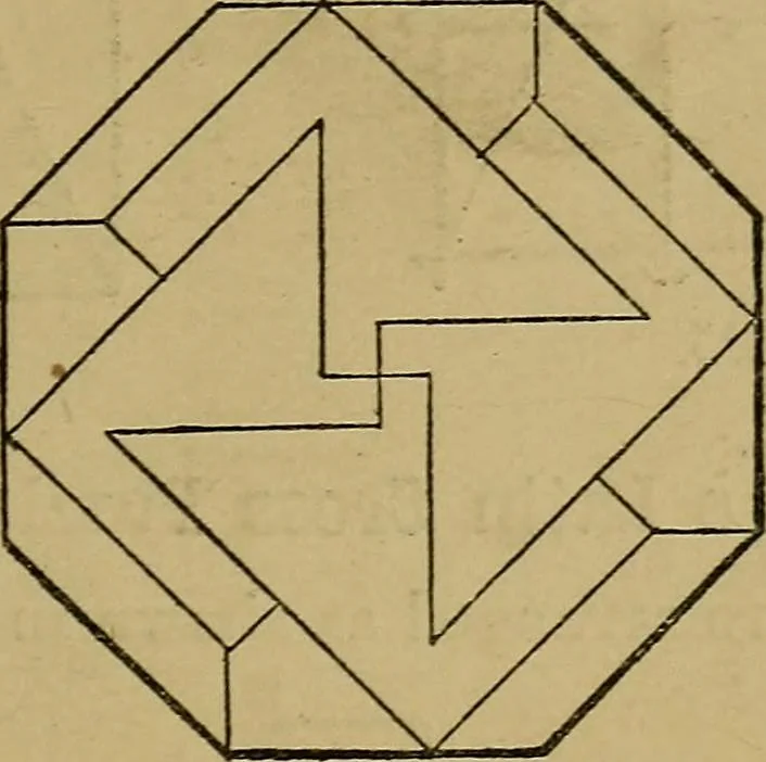 An illustration from Puzzles old and new, 1893, leaf 146