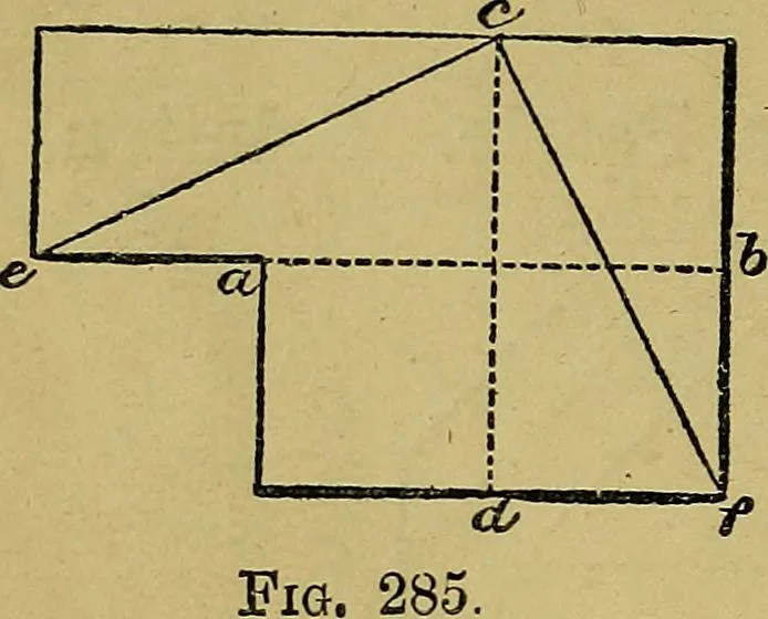 An illustration from Puzzles old and new, 1893, leaf 147