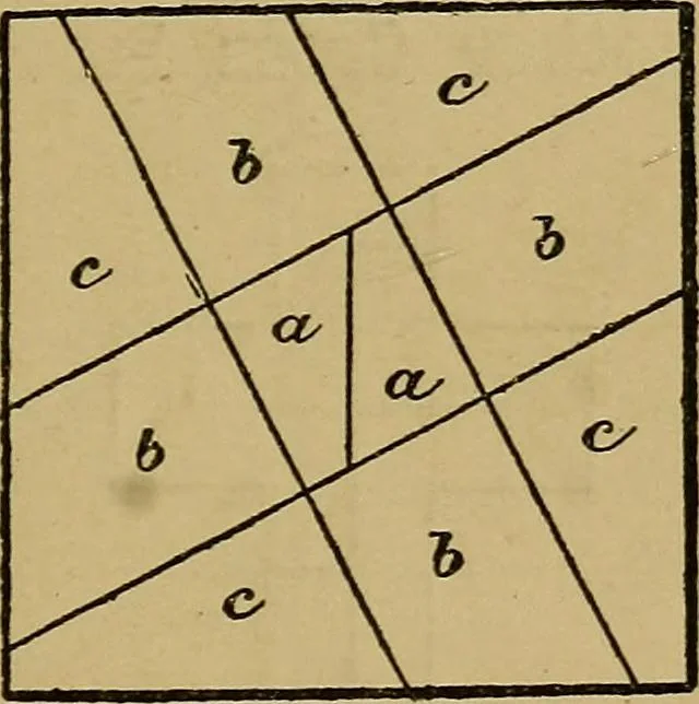 An illustration from Puzzles old and new, 1893, leaf 156