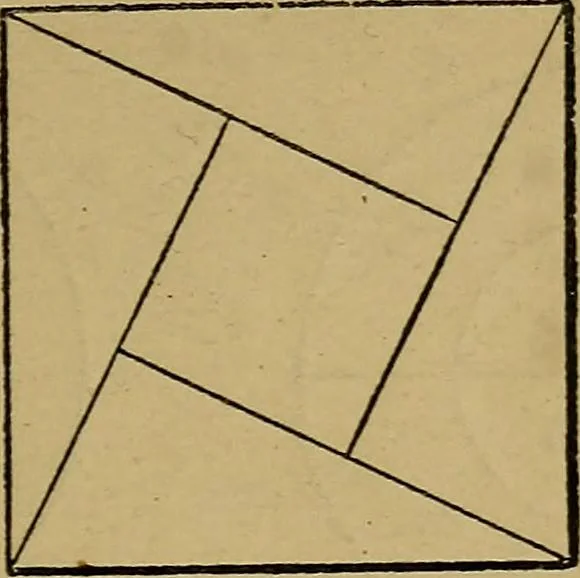 An illustration from Puzzles old and new, 1893, leaf 158