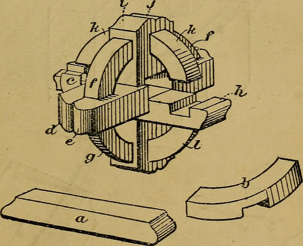 An illustration from Puzzles old and new, 1893, leaf 162