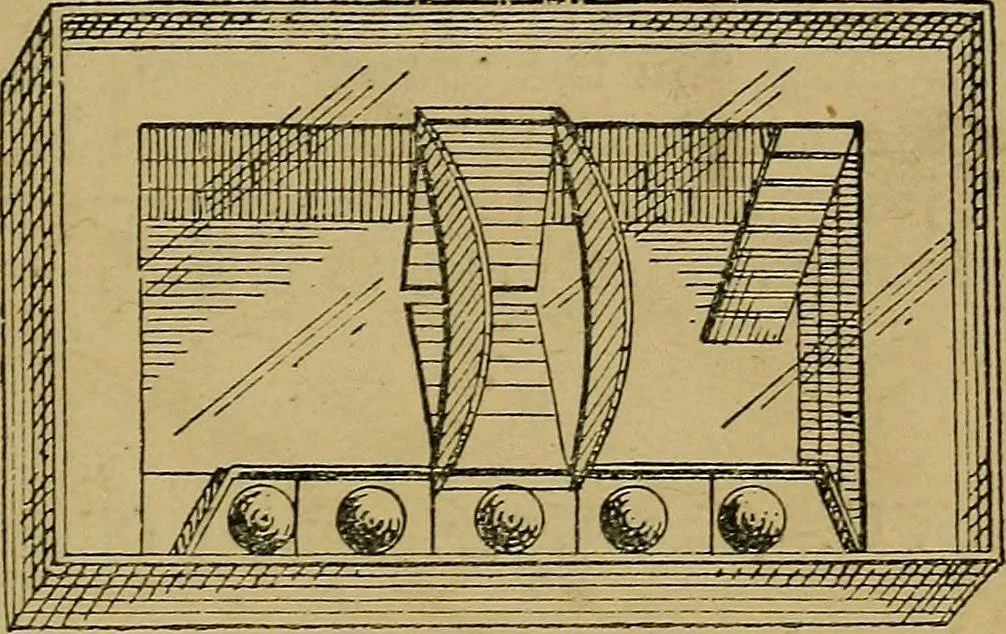 An illustration from Puzzles old and new, 1893, leaf 28