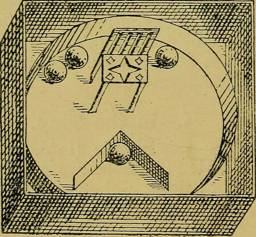 An illustration from Puzzles old and new, 1893, leaf 29