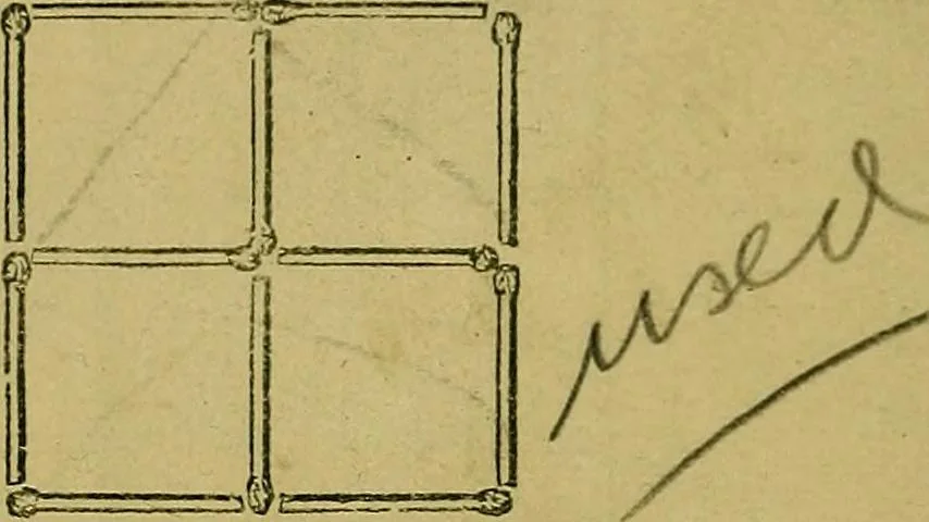 An illustration from Puzzles old and new, 1893, leaf 307