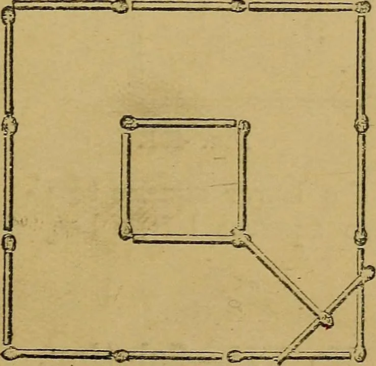 An illustration from Puzzles old and new, 1893, leaf 312