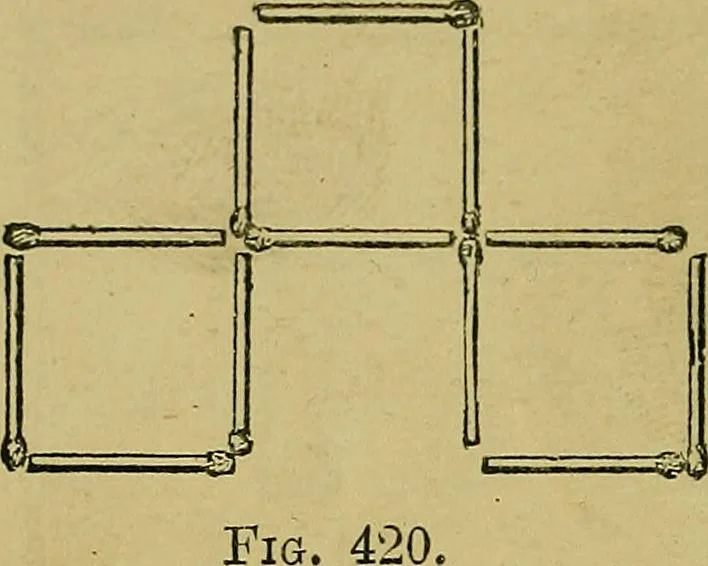 An illustration from Puzzles old and new, 1893, leaf 313