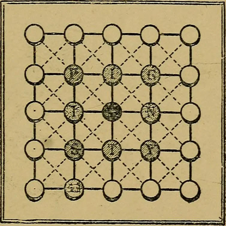 An illustration from Puzzles old and new, 1893, leaf 348