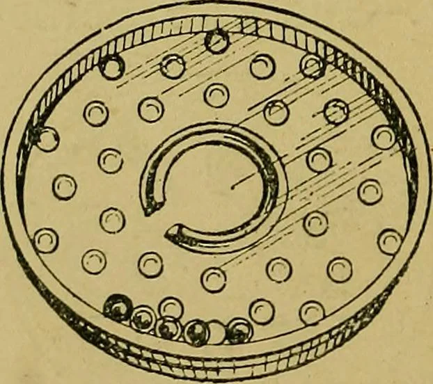 An illustration from Puzzles old and new, 1893, leaf 35