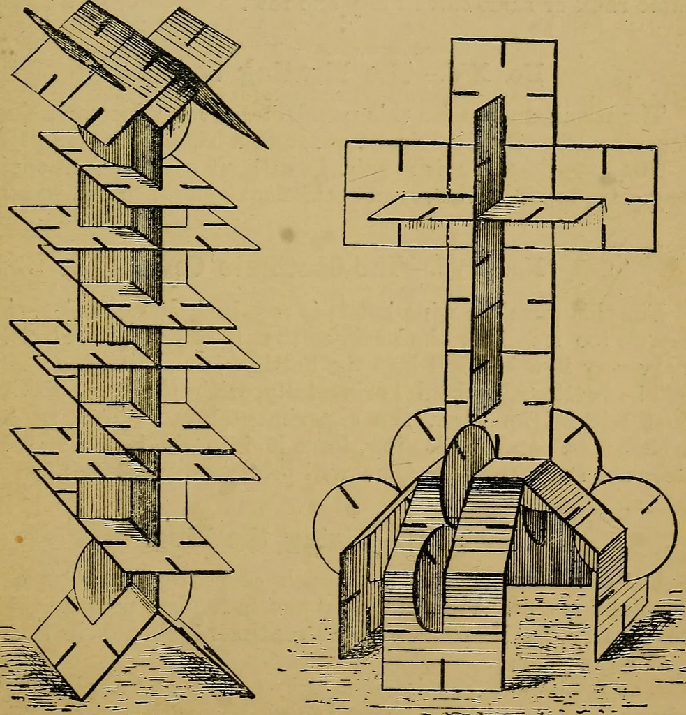 An illustration from Puzzles old and new, 1893, leaf 358