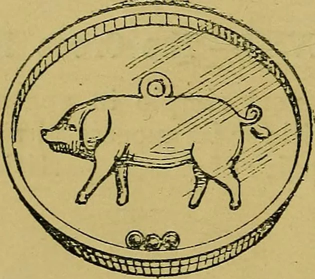 An illustration from Puzzles old and new, 1893, leaf 37