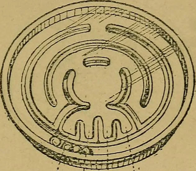 An illustration from Puzzles old and new, 1893, leaf 38