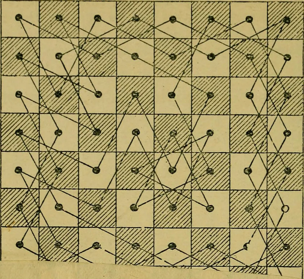 An illustration from Puzzles old and new, 1893, leaf 385