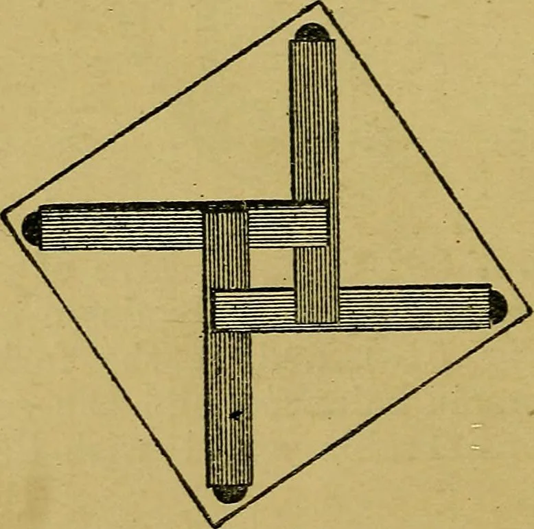 An illustration from Puzzles old and new, 1893, leaf 407