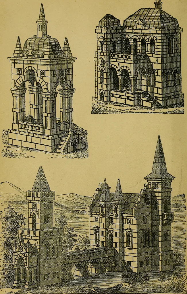 An illustration from Puzzles old and new, 1893, leaf 7
