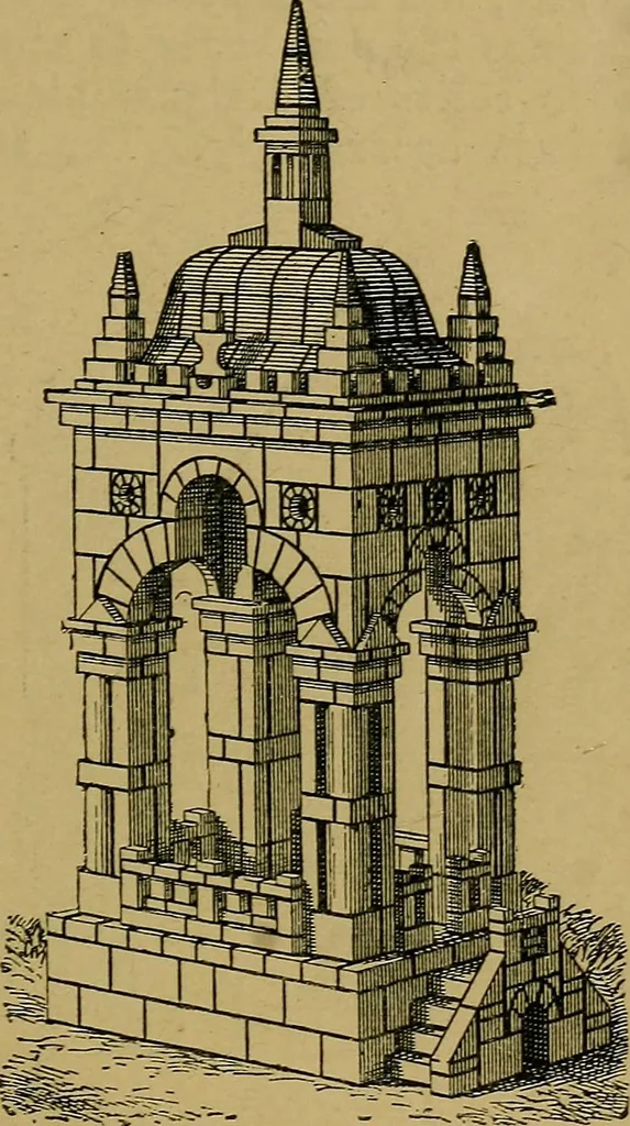 An illustration from Puzzles old and new, 1893, leaf 98