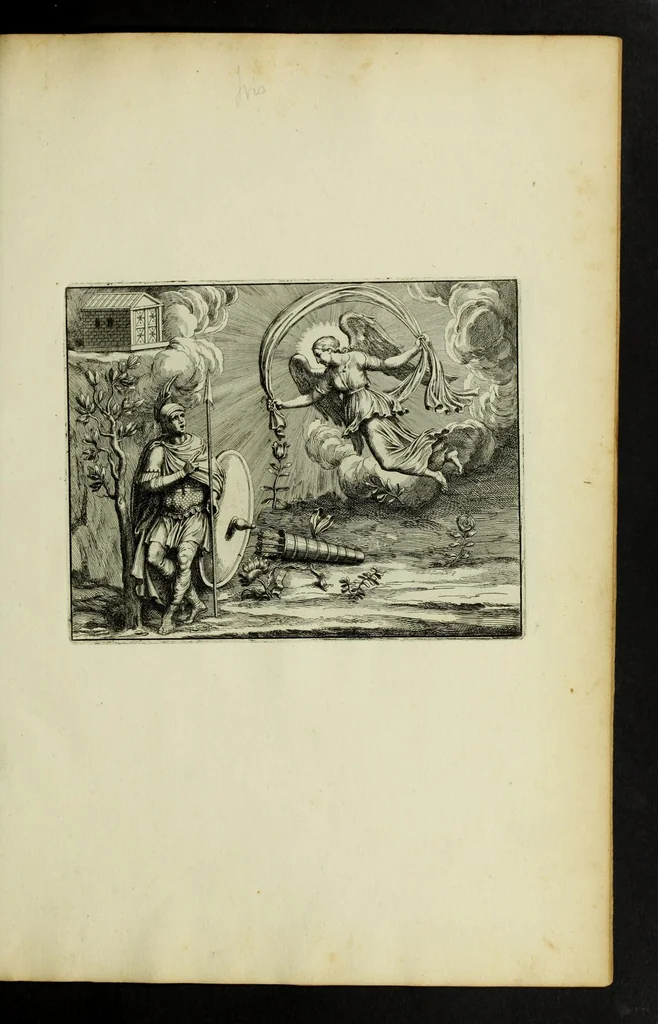 An illustration from P. Virgilii Maronis opera, 1677, leaf 101