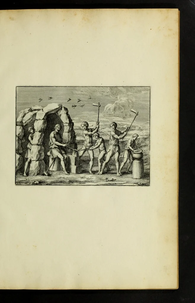 An illustration from P. Virgilii Maronis opera, 1677, leaf 19