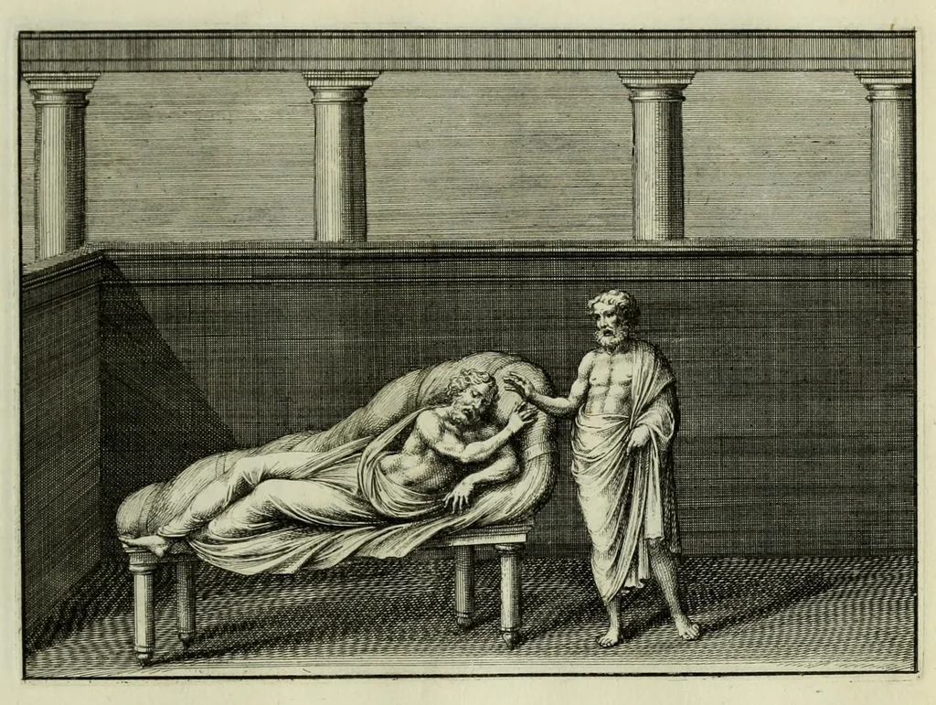 An illustration from P. Virgilii Maronis opera, 1677, leaf 39