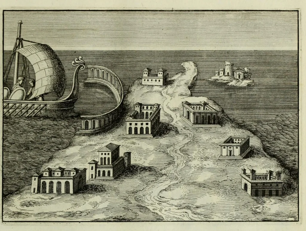 An illustration from P. Virgilii Maronis opera, 1677, leaf 49
