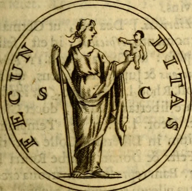 An illustration from P. Virgilii Maronis Opera in tres tomos divisa : cum integris notis Servii, Philargyrii, nec non J. Pierii variis lectionibus, & selectissimis plerisque commentariis Donati, Probi, Nannii, Sabini, Germani, Cerdæ, Taubmanni, & aliorum, 1680, leaf 396