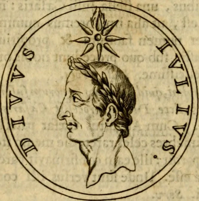 An illustration from P. Virgilii Maronis Opera in tres tomos divisa : cum integris notis Servii, Philargyrii, nec non J. Pierii variis lectionibus, & selectissimis plerisque commentariis Donati, Probi, Nannii, Sabini, Germani, Cerdæ, Taubmanni, & aliorum, 1680, leaf 547