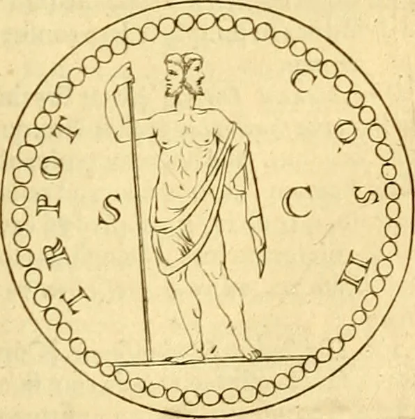 An illustration from P. Virgilii Maronis Opera in tres tomos divisa : cum integris notis Servii, Philargyrii, nec non J. Pierii variis lectionibus, & selectissimis plerisque commentariis Donati, Probi, Nannii, Sabini, Germani, Cerdæ, Taubmanni, & aliorum, 1680, leaf 872
