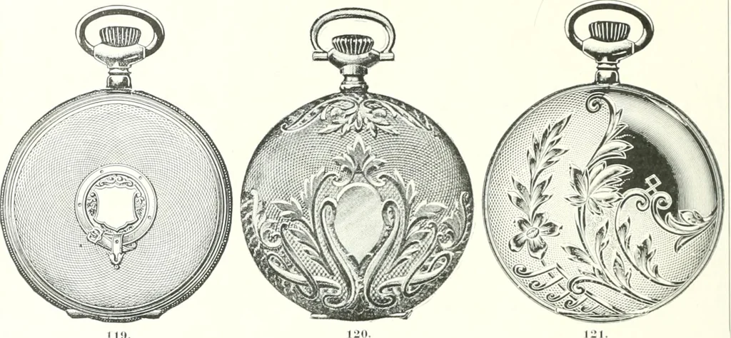 An illustration from P.W. Ellis & Co. Limited, the jewellery headquarters of Canada : 1915-1916 illustrated catalogue : importing and manufacturing, gold and silversmiths, makers of Ellis watch cases, 1915, leaf 11